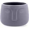 VINTHERA Moa Vaso Geometrico Ceramique, 13 x 15 cm