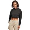 Urban Classics Ladies Oversized Cropped Hoody, Felpa con Cappuccio, Donna, Bianco, XL
