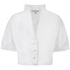 Stockerpoint Susi Camicia da Donna, Bianco, 110 Bambina