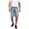 Urban Classics Pantaloncini da Uomo Relaxed Fit, in Jeans, Pantaloni Corti da Uomo, Taglio Regolare, in 2 Colori, Taglie 28-44, Light Destroyed Washed, 36W