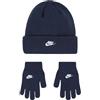 Nike Futura Ensemble Set Composto da berretto e guanti per bambini Obsidian One Size
