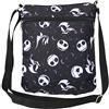 Disney Borsa a tracolla da donna Nightmare Before Christmas Jack Skellington AOP Sling, nero