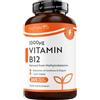 Nutravita Vitamina B12 1000 mcg - Metilcobalamina B12 Vegana ad Alto Dosaggio - 365 Compresse (1 Anno di Fornitura) - Vitamina B12 Vegan per Sistema Immunitario, Concentrazione, Energia