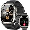 Jugeman 2026 Smartwatch Uomo GPS, 2.06" Orologio Smartwatch con Chiamate Bluetooth