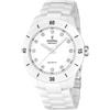 Festina Orologio Donna Analogico in Acciaio Inossidabile e Ceramica Bianco | Movimento al Quarzo, Vetro Minerale ad Alta Resistenza, Impermeabile 5 ATM F20720/2, Ceramic