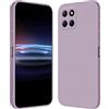 RankOne Custodia per HONOR 70 Lite 5G / HONOR X8 5G / HONOR X6 (6.5 Inches) Cover Morbida in Silicone TPU - Erba Viola