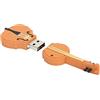 AMONIDA Chiavetta USB Simpatico Archivio Dati Musicali a Forma di Violino per PC 7/8/10 1 Confezione (128GB)