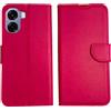 KEJI Cover a Libro in Pelle per OPPO A6X/A6k/A6T 4G (fuscia) | Chiusura Magnetica, Portafoglio, Flip Case, Stand Integrato, OPPO A6X/A6k/A6T