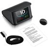 Shkalacar Display Smart HUD, tachimetro Digitale OBDII da 2,2 Pollici Display Head Up per Auto con Display velocità, Distanza, Tempo e Altro