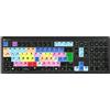 Logickeyboard LKB-MCOM4-A2PC-DE - Kabelgebunden - USB - Scherenschalter - QWERTZ - LED - Schwarz