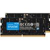 Crucial Ddr5 16gb (2x8gb) Sodimm 5600mt/s Sodimm Memoria Ram Notebook Aio