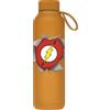 Quokka Borraccia termica in acciaio inox solido con gancio Mustard 630 ml Flash