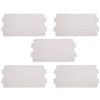 AMONIDA 5Pcs Copertura per Guida D'onda Forno a Microonde Piastra in Mica Foglio Copertura per Guida D'onda per Microonde Sostituzione Accessorio di Riparazione, 4,6 * 2,5 Pollici