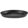Baldassare Agnelli Pentole Agnelli Lamiera Blu Tortiera Tonda per Pizze , Nero, 40 cm
