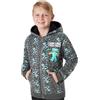 MINECRAFT Felpa con Zip Ragazzo 7-14 Anni, Calda Sherpa Pile Cappuccio Giacca Bambino, Creeper Steve Regalo Gamer