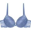 YAMAMAY - Reggiseno Push-up con Ferretto, Denim, Linea Primula Color, Donna, 1B