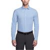 Kenneth Cole New York Unlisted by Kenneth Cole Slim Fit Check Spread Collar Dress Shirt Camicia da Cerimonia Uomo
