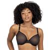 Smart & Sexy Reggiseno da donna elegante e sexy con ferretto in rete trasparente, disponibile in confezione singola e doppia!, 4D (Taglia Produttore: 36D)