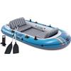 Intex 66324 Excursion 4 gommone gonfiabile 315x165x43 cm, barca da pesca,