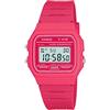 Casio Reloj digital fucsia orologio Donna F-91WC-4AEF