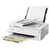 Canon PIXMA TS9550a stampante fotografica A3 multifunzione, Alimentatore automatico di documenti, WIFI, touch screen 4,3 pollici, 5 inchiostri separati, doppia alimentazione carta, bianco