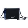 Desigual portafoglio pochette Mone Capsule Tiny Zip Clutch Black nero