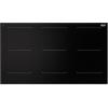 De'Longhi DE LONGHI SLI 906 PIANO COTTURA INDUZIONE VETROCERAMICA TOUCH CONTROL 6 ZONE DI CUI 3 FULL BRIDGE 90CM NERO SLI906