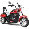 OLAKIDS Moto elettrica per bambini B0BLSR19C6, 6 V, con clacson, nero/rosso - N