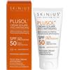 SKINIUS Srl PLUSOL Sol.Crema Viso 50+50ml