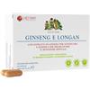 LAO DAN Srl Ginseng Longan 60 Compresse per Benessere Mentale e Vitalità Psicofisica