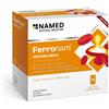 NAMED Srl Ferronam Orosolubile 30 Bustine - Ferro, Acido Folico e Vitamina C
