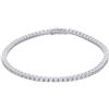 ALFIERI & ST. JOHN Bracciale tennis Alfieri & St. John in oro bianco con diamanti ct. 2,24, colore G, purezza SI1. Misura 18