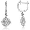 ALFIERI & ST. JOHN Orecchini oro bianco 18kt diamanti 0,81ct alfieri & st. john