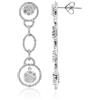 ALFIERI & ST. JOHN Orecchini pendenti oro bianco 18kt diamanti 2,44 ct alfieri & st. john