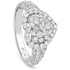 ALFIERI & ST. JOHN Anello cuore oro bianco 18kt diamanti 1,44 ct misura 13 alfieri & st. john