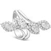 ALFIERI & ST. JOHN Anello oro bianco 18kt diamanti 3,18 ct misura 13 alfieri & st. john