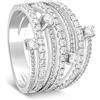 ALFIERI & ST. JOHN Anello fascia oro bianco 18 kt diamanti 0,96 ct misura 15 alfieri & st. john