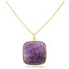 LUXURY MILANO Collana alexandra in argento con pietra viola