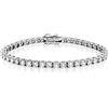 LUXURY MILANO Un bracciale tennis in oro bianco 18 kt che conquista con la sua preziosità. Diamanti bianchi Lab Grown per un totale di 8,03 carati, colore f-g e purezza vs, donano un bagliore sofisticato. Lunghezza 18 cm, ideale per chi desidera un …