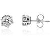 LUXURY MILANO Eleganza senza tempo per questi orecchini punto luce in oro bianco 9 kt, impreziositi da diamanti bianchi lab grown per un totale di 0,50 ct, colore f-g e purezza vs. Ideali per chi desidera un tocco di luce sofisticata.
