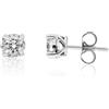 LUXURY MILANO L'eleganza dell'oro bianco 9 kt si fonde con la luminosità dei diamanti bianchi Lab Grown, per un totale di 0,40 ct, colore f-g e purezza vs. Questi orecchini punto luce sono pensati per la donna che desidera un tocco di raffinatezza e …