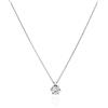 LUXURY MILANO Un gioiello che esalta la luce: collana punto luce in oro bianco 9 kt con diamante bianco lab grown da 0,15 ct, colore f-g e purezza vs. La lunghezza regolabile tra 40 e 42 cm la rende versatile e perfetta per la donna che desidera un …