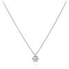 LUXURY MILANO Eleganza raffinata per questa collana punto luce in oro bianco 9 kt, impreziosita da un diamante bianco lab grown da 0,10 ct, colore f-g e purezza vs. La lunghezza regolabile da 40 a 42 cm la rende perfetta per ogni occasione, ideale per …