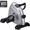 Uten Mini cyclette per braccia e gambe, con resistenza regolabile e display LCD, Silver, Compatto