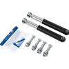 KNOTT Set di due ammortizzatori KNOTT 990001 per assali di rimorchi da 750-1800 kg per assali singoli e tandem
