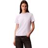 Calvin Klein Donna T-Shirt Maniche Corte Logo Classic Regular Fit