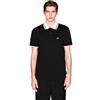 Armani Exchange 3D Embroidered Logo Back Collar Logo Polo Uomo (Pacco da 1)
