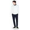 Armani Exchange Essential, Striped Collar Loged Button Cover Band Polo Uomo (Pacco da 1)