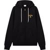 Champion Men-Graphic Full Zip Hoodie Felpa con Cappuccio, Nero (Kk001), L Uomo