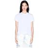 Armani Exchange Embroidered Tone On Tone Logo Simple T-Shirt Donna